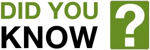 did you know