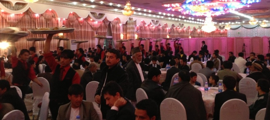 Difficult for Afghan Legislation to Ban Big Budget Wedding