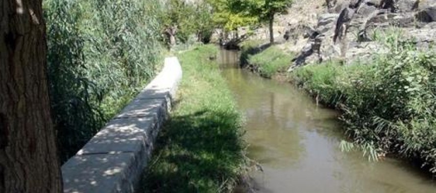 Paktika’s newly constructed water dam and canal