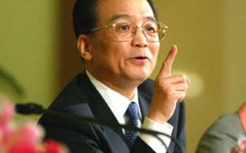 “China’s economic growth is still within the target range” – China’s Premier, Wen Jiabao