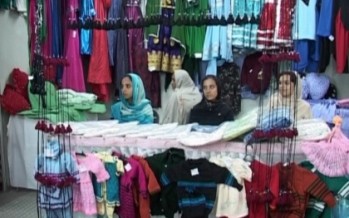 Afghan women handicraft exhibition