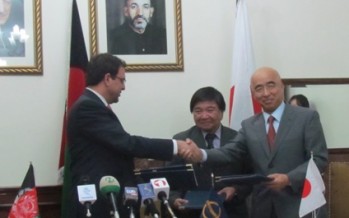 Japan’s million dollar aid to Afghanistan’s agriculture sector