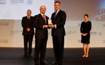 Sayed Saadat Mansoor Naderi, winner of the peace through commerce award
