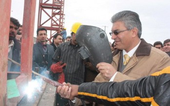 The second phase of Afghanistan’s steel factory inaugurated