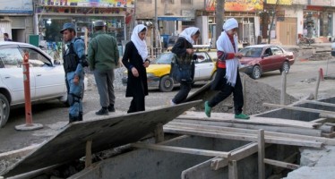 Kabul streets get overdue facelift