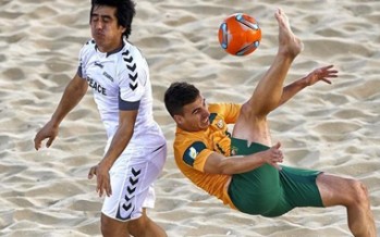 Afghanistan out of the Beach Football World Cup