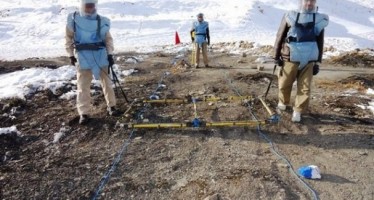 Japan funds a demining project in Surobi district of Kabul