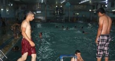 Indoor swimming pools and saunas for Afghan youths