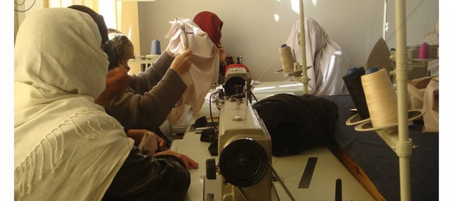 Afghan women’s business flourished by small loans
