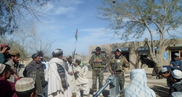 Afghan National Army Special Forces, Villagers Complete Well Project in Talukan Bazaar