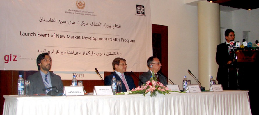 WB funds the New Market Development Program in Afghanistan