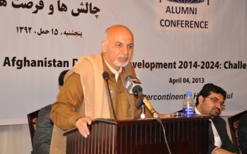 Afghan Intellectuals Explore Development Potential in Afghanistan during 2014-24