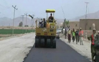 Khenjan-Bano road being asphalted at a cost of more than USD 15mn