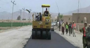 Khenjan-Bano road being asphalted at a cost of more than USD 15mn