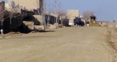 World Bank funds road graveling project in Bamyan