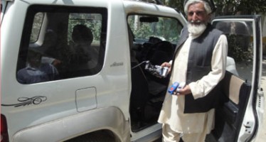 An Afghan man invents a theft detection device