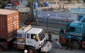 Afghan government to fine unregistered NATO supply trucks