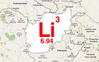 Afghanistan could potentially become the lead supplier of lithium