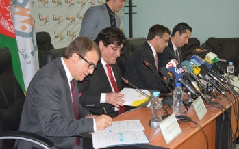 DABS signs contract with Turkish Company on the supply of power project in Kabul
