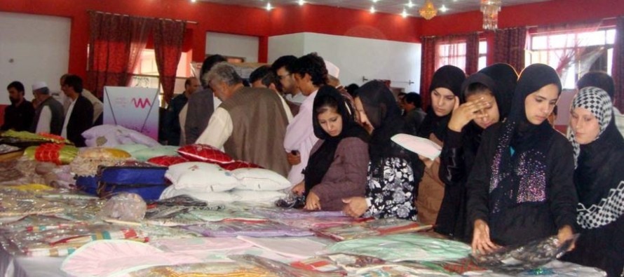 Handicraft market for Afghan women inaugurated in Helmand
