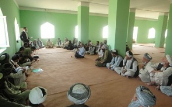 SCA completes 27 development programs in Samangan and funds 24 CDCs in Balkh