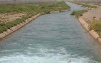 A water canal established in Herat province