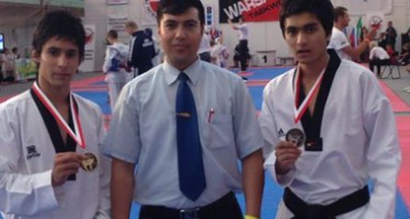 Afghan Taekwondo team bags 2 bronze medals