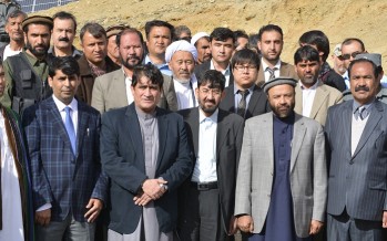 Solar power established in Bamyan province