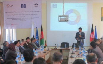 Afghan manufacturers emphasize on implementing national electro-technical standards