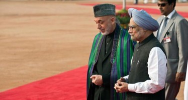 Karzai in India to discuss bi-lateral relations
