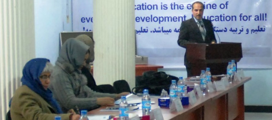 Afghan experts discuss gender equality in the education system from a human rights perspective