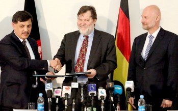 Afghanistan and Germany sign agreement to build secure printing facility