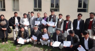Badakhshan agriculture district departments learn how to support farmers in the province