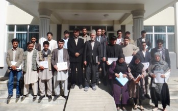 Quality management training for small and medium-sized infrastructure projects in Badakhshan