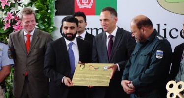 Germany supports Afghanistan to train its police force in Mazar-e Sharif