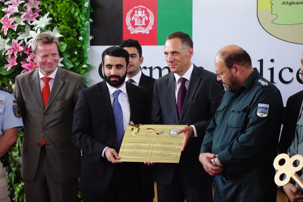 Germany supports Afghanistan to train its police force in Mazar e