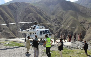 WFP provides emergency food for flood survivors in Baghlan province
