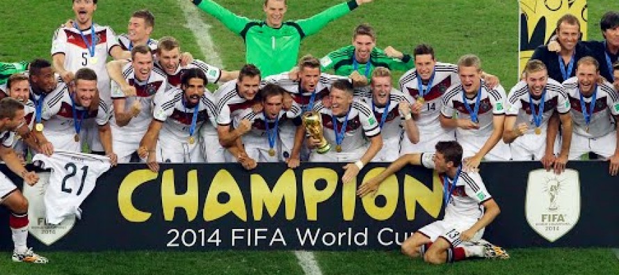 Last minute goal wins Germany 2014 FIFA World Cup