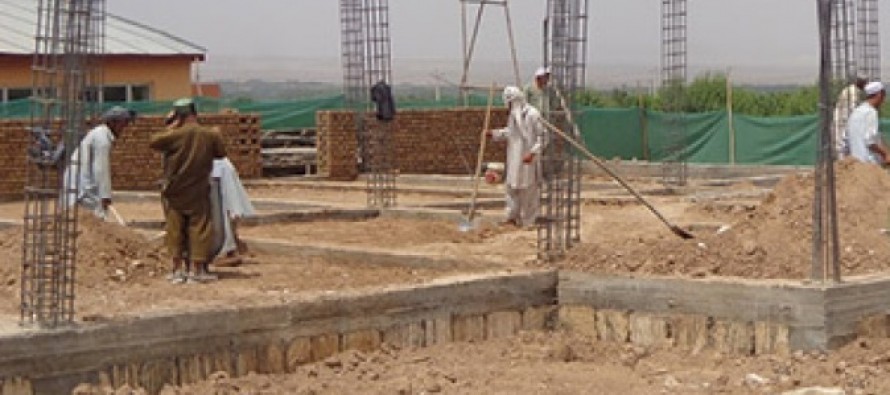 Work on construction of two school buildings begins in Roi-do-Aab district of Samangan