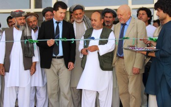 Afghanistan and Germany open training institute for Community Development Council