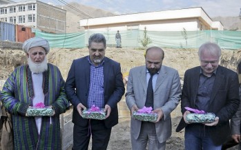 Germany funds construction of two administrative buildings in Badakhshan