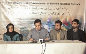 Mediothek Afghanistan launches first election reporting network for 70 leading journalists