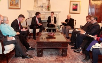 President Ghani Meets German Minister of Economic Cooperation and Development