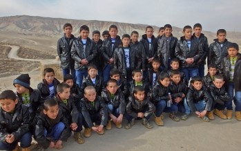 Orphanages in Aybak get hygiene coaching, winter clothing and heaters with German help