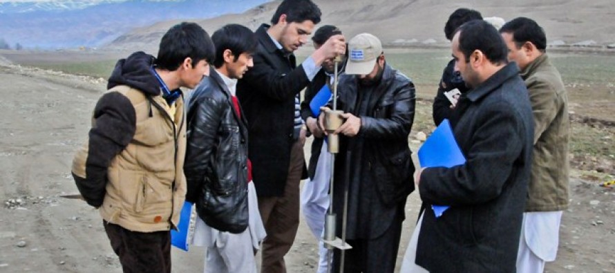 Engineers in northern Afghanistan gain new skills for complex civil construction projects