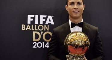 Cristiano Ronaldo wins Ballon d’Or for the third time