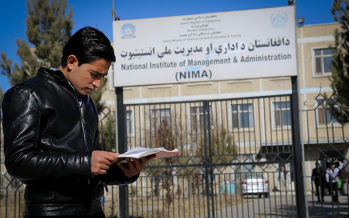 Afghanistan’s National Institute of Management & Administration boosts works prospects