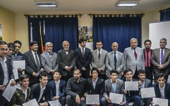 14 Afghan students complete training on mining in Germany