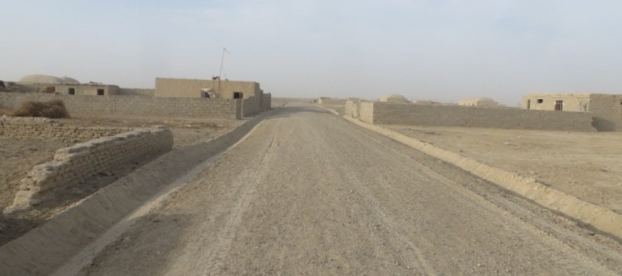 Nimroz districts benefit from development projects