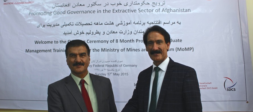 Afghan Mines Ministry improving ability to manage mining sector